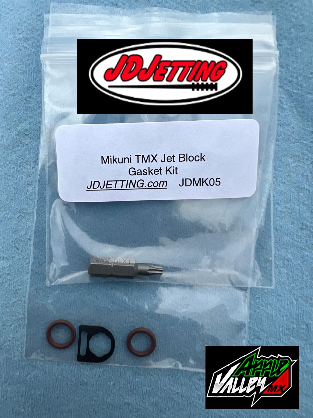 JD Jetting Jet Block Gasket Kit Mikuni TMX Jet Block JDMK05
