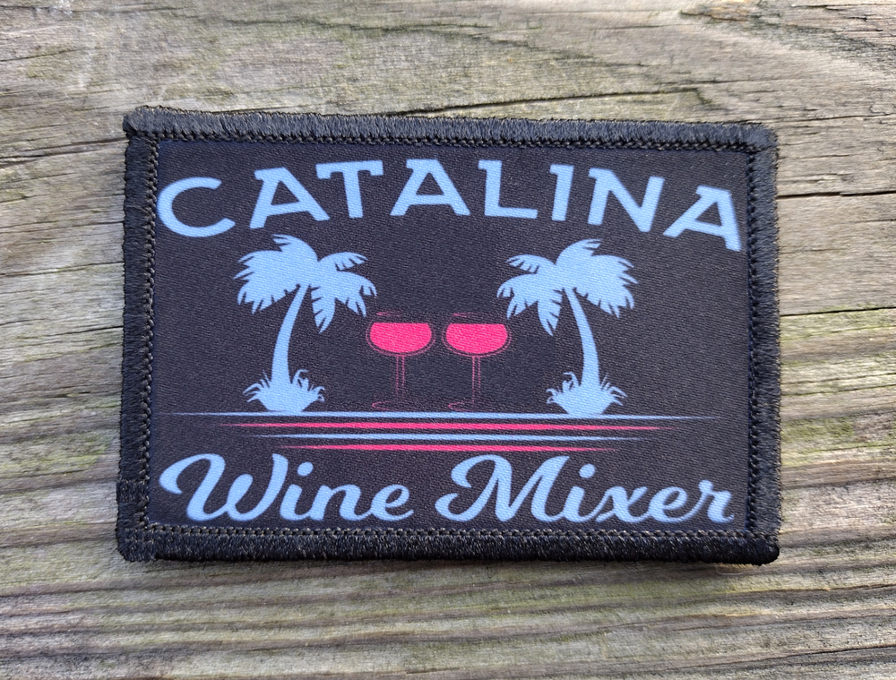Wine Mixer Morale Patch Hook and Loop Army Custom Tactical Funny 2A Gear