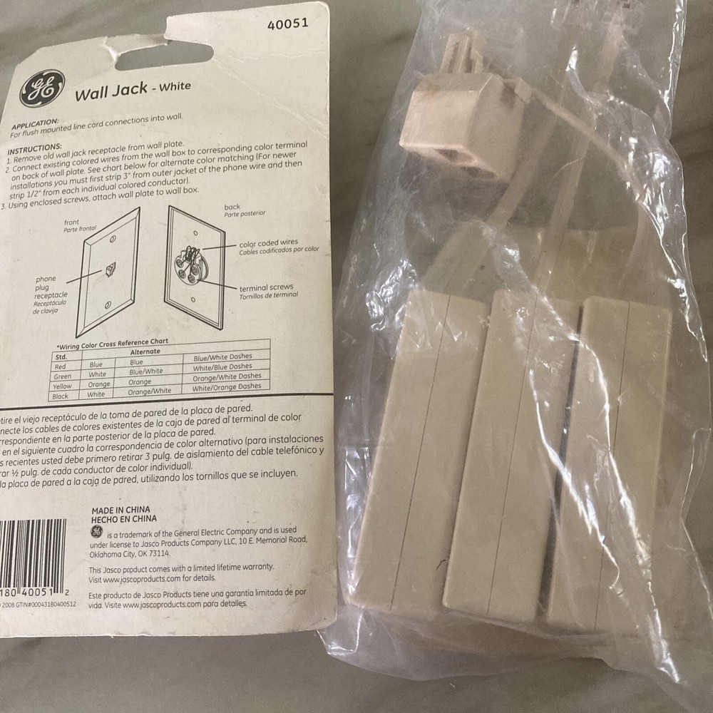 Filter kit for high speed internet and wall jack