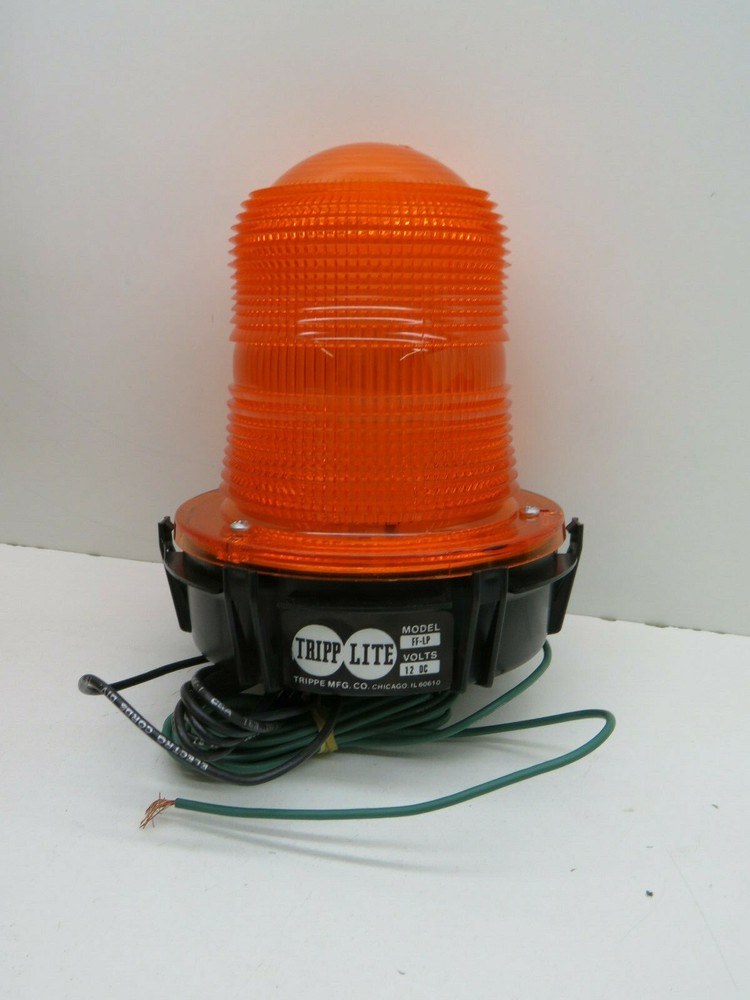 Tripp-Lite FF-LP Amber Strobe Warning Light Beacon 12VDC