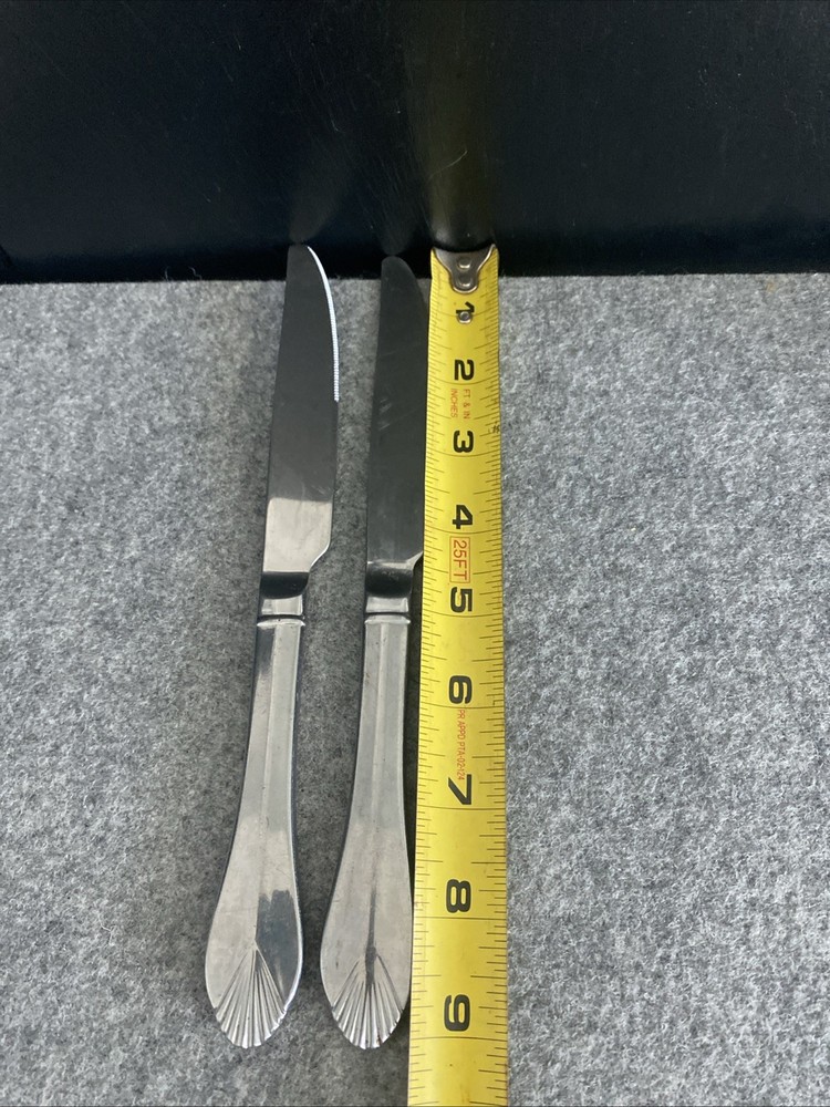 2 pcs Heritage Mint Saffrano Dinner Forks Flatware 18/10 Stainless