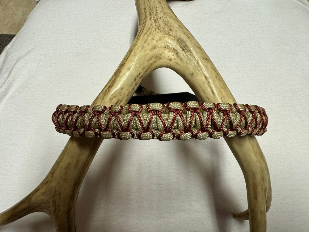 Tan And Rust Bow Wrist Sling