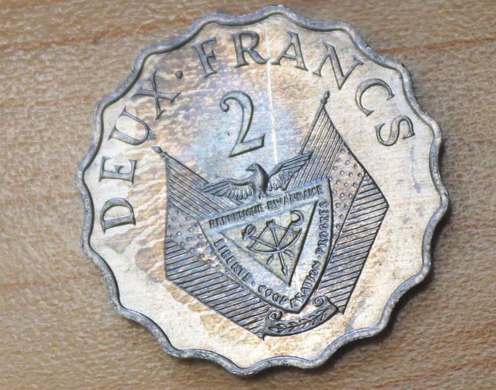 1970 Rwanda 2 Francs