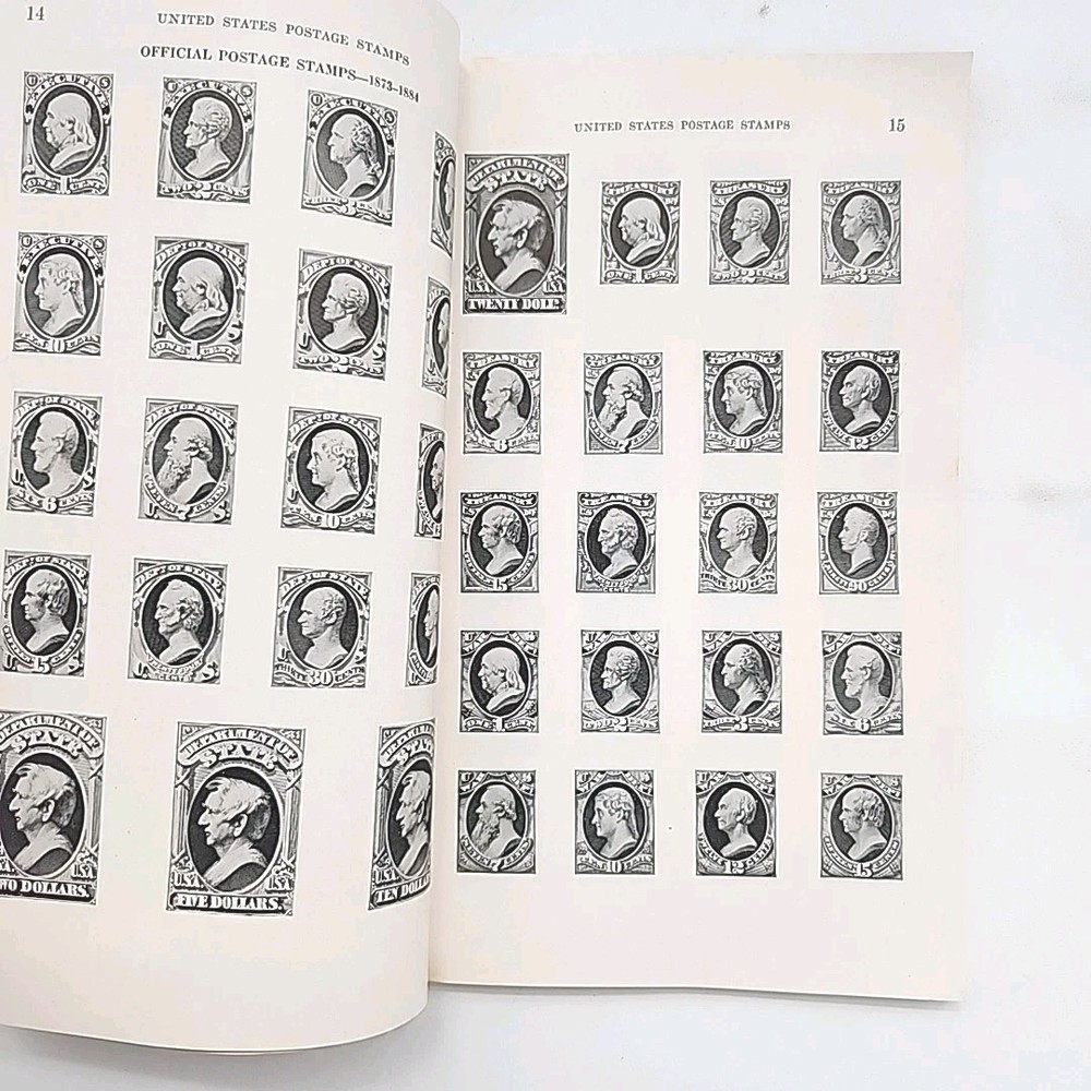 A Description of United States Postage Stamps 1847 - 1947 Paperback Book