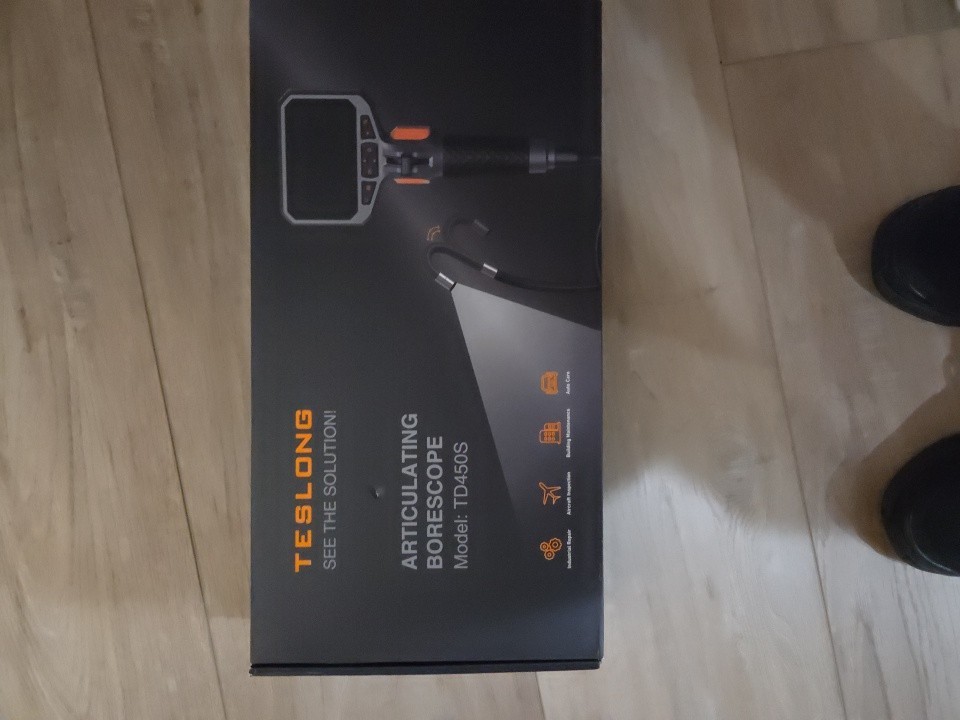 Teslong TD450S Articulating Borescope LCD Display 1920*1080 Camera Resolution