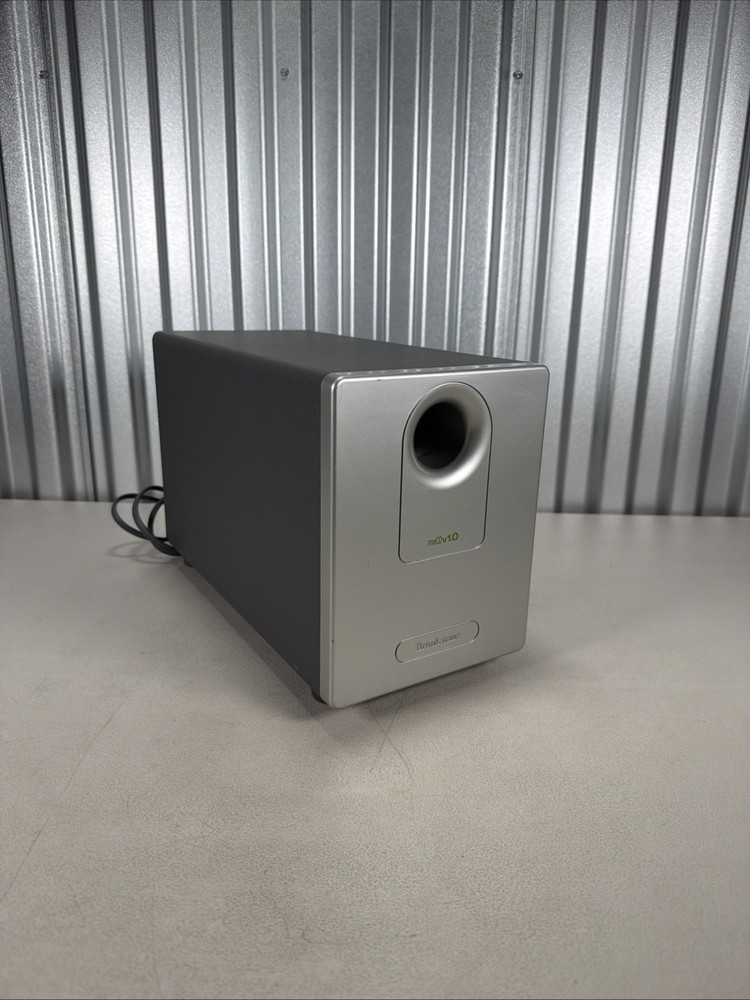 Brookstone MWCD v1.0 AM/FM CD Player Shelf System Replacement Subwoofer ONLY