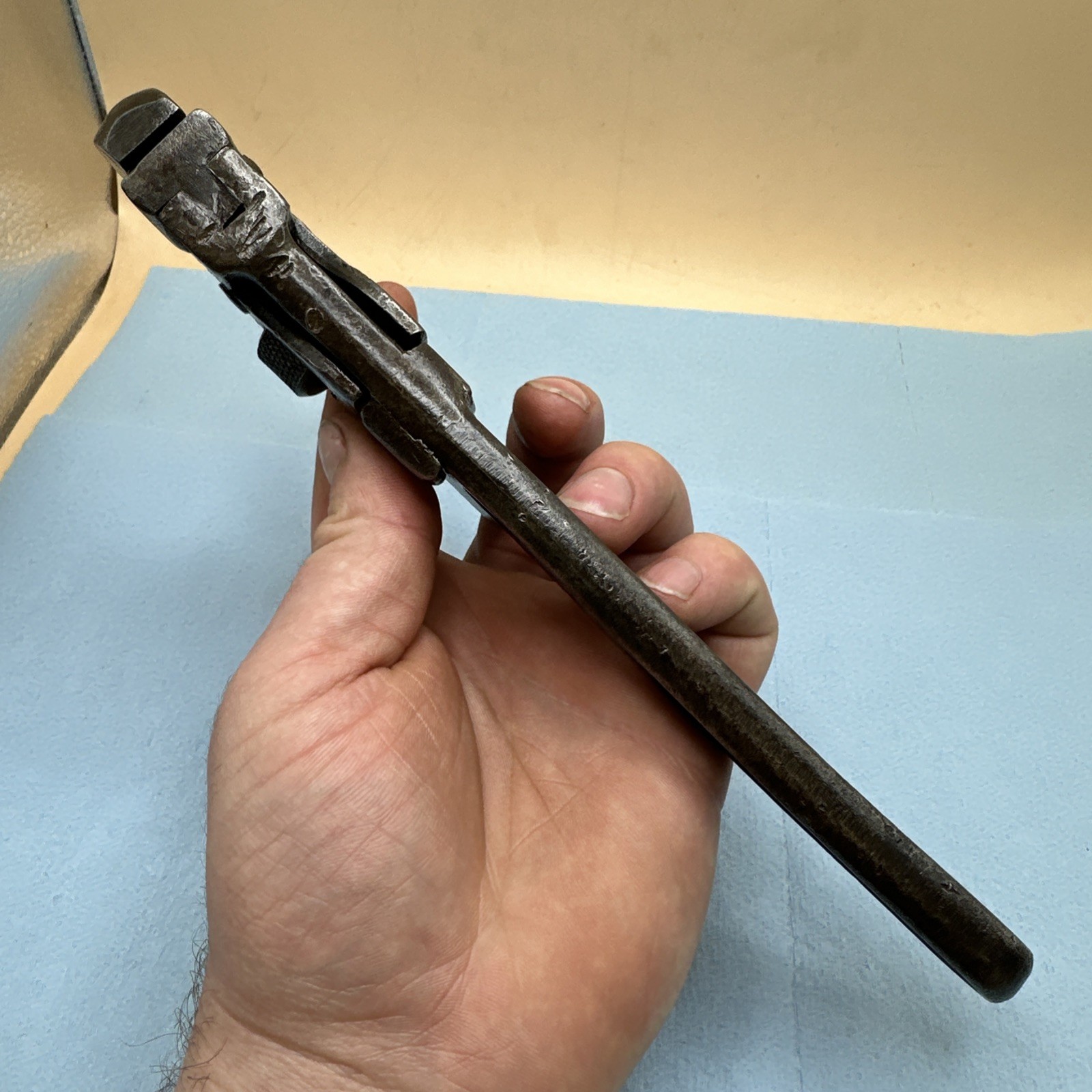 Vintage Trimo 10" Pipe Wrench, Trimont Mfg Co, Roxbury Mass USA