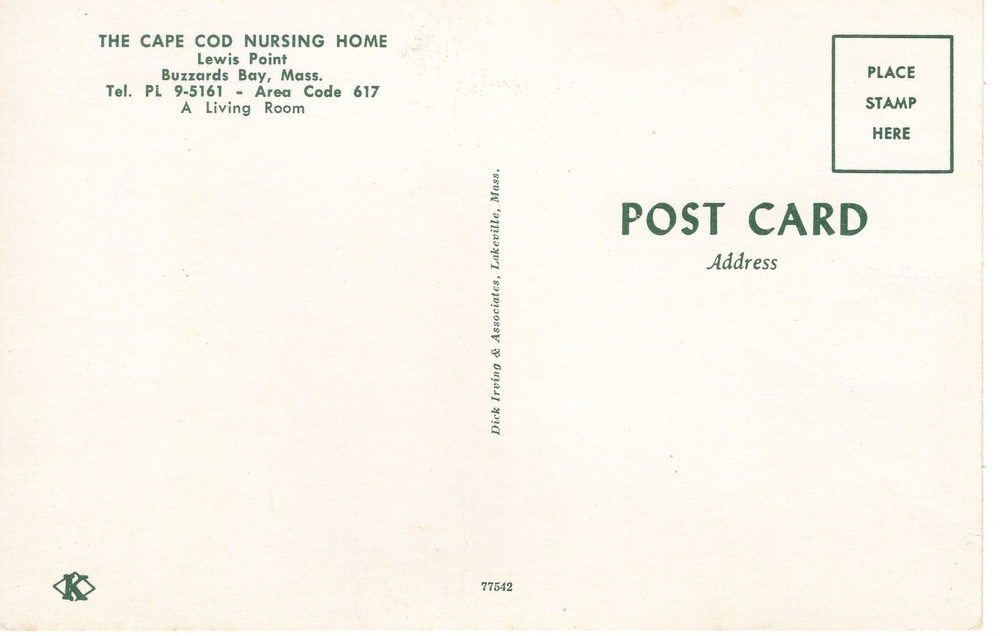 CAPE COD NURSING HOME, BUZZARDS BAY, MA - PC5591