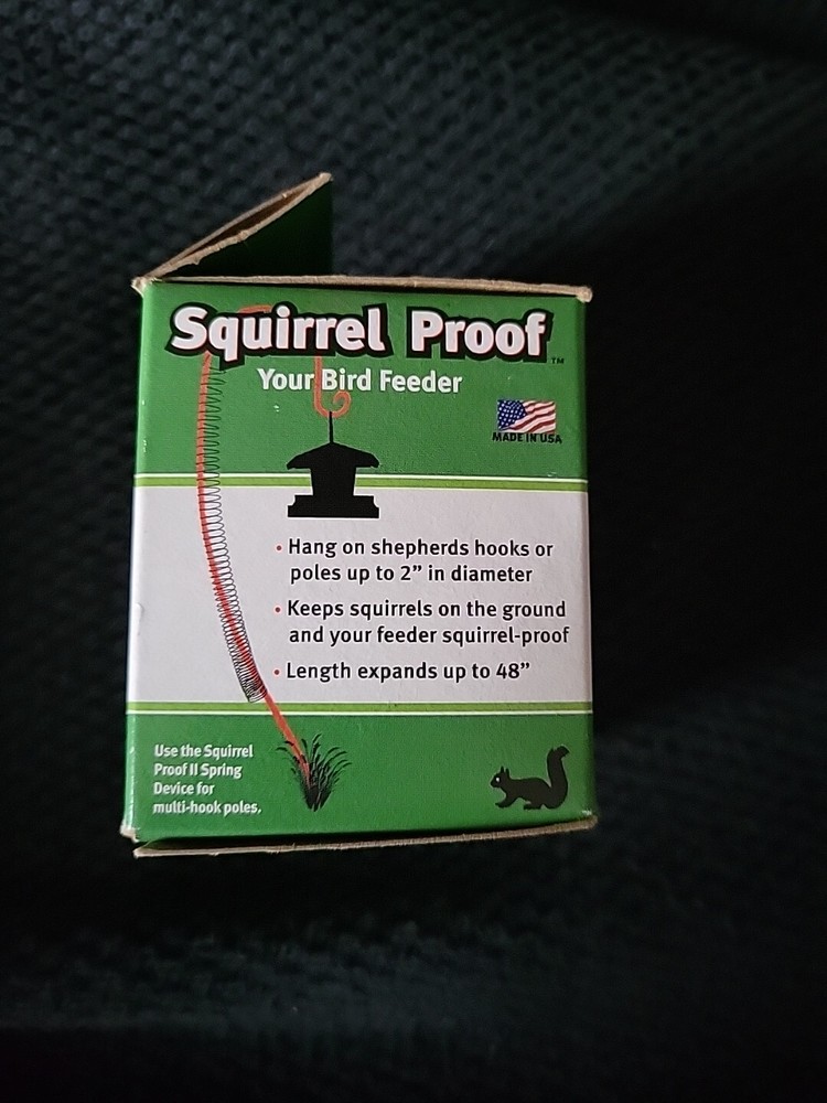 Squirrel Proof Spring Device