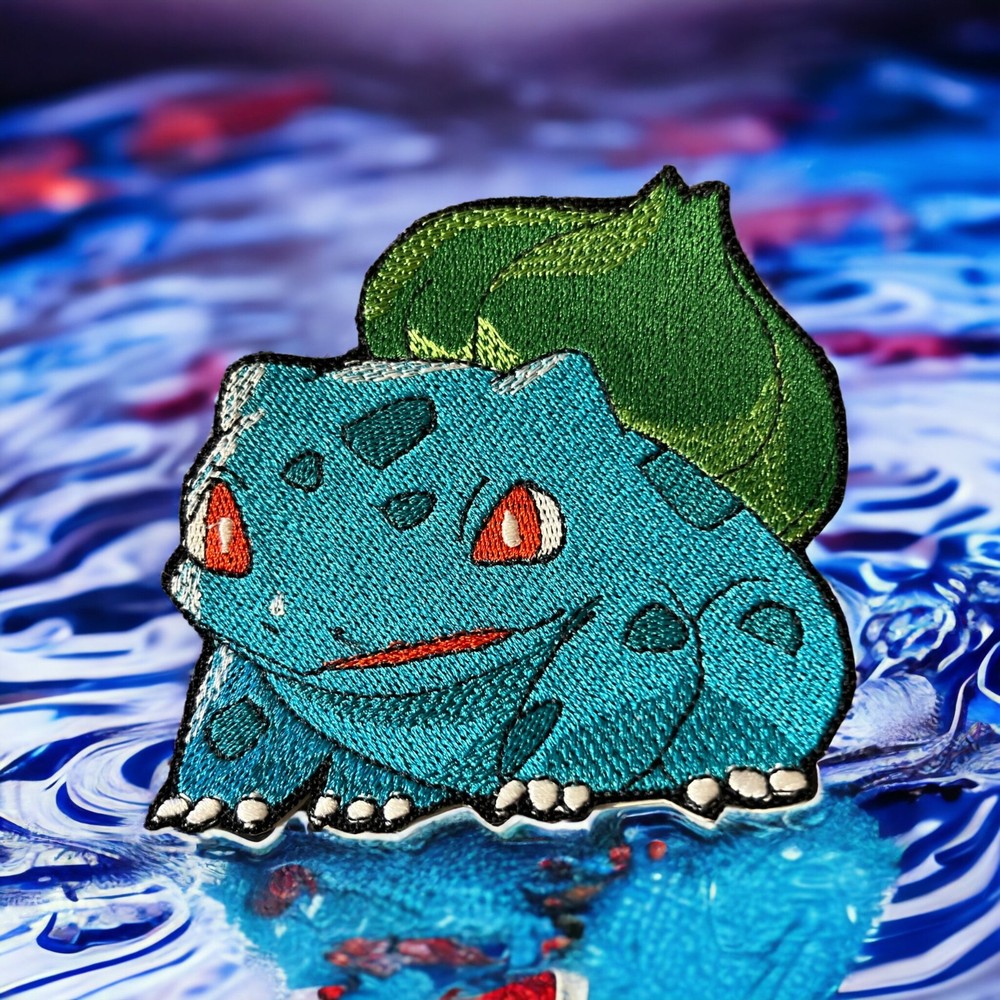 Bulbasaur Patch/ 4.57" X 4.84"