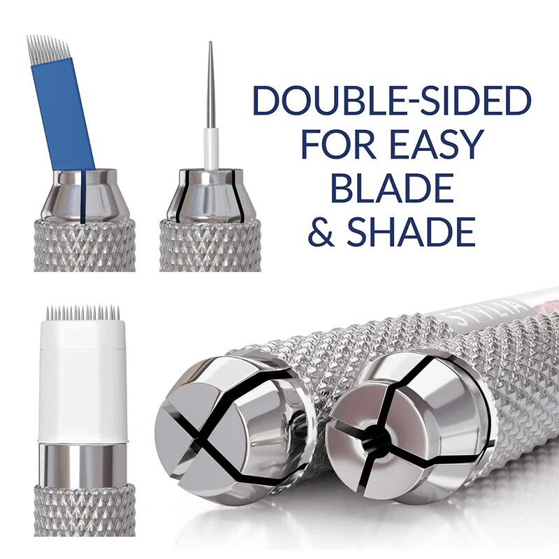 STYLIA 20 Pc Microblading Pens Double Sided Crystal Pen