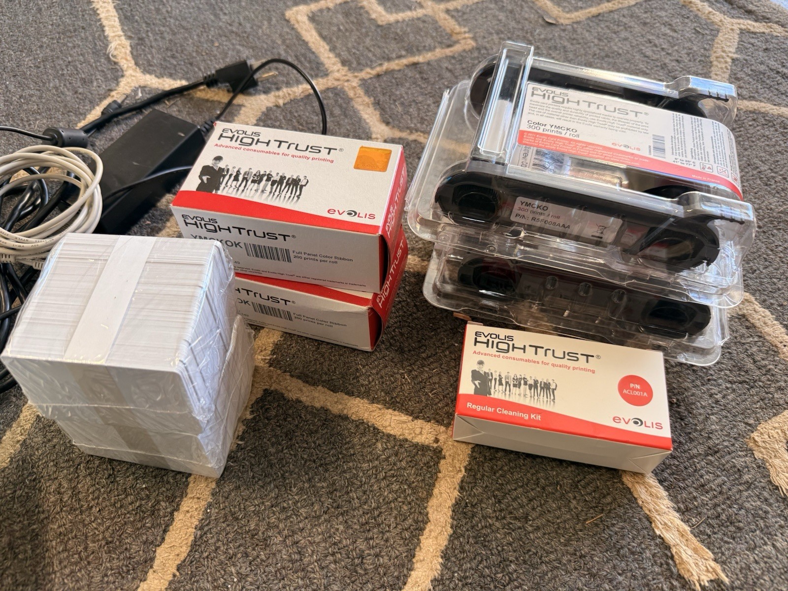 Evolis Dualyis 3.0 Card ID Printer & Extra Supplies Package