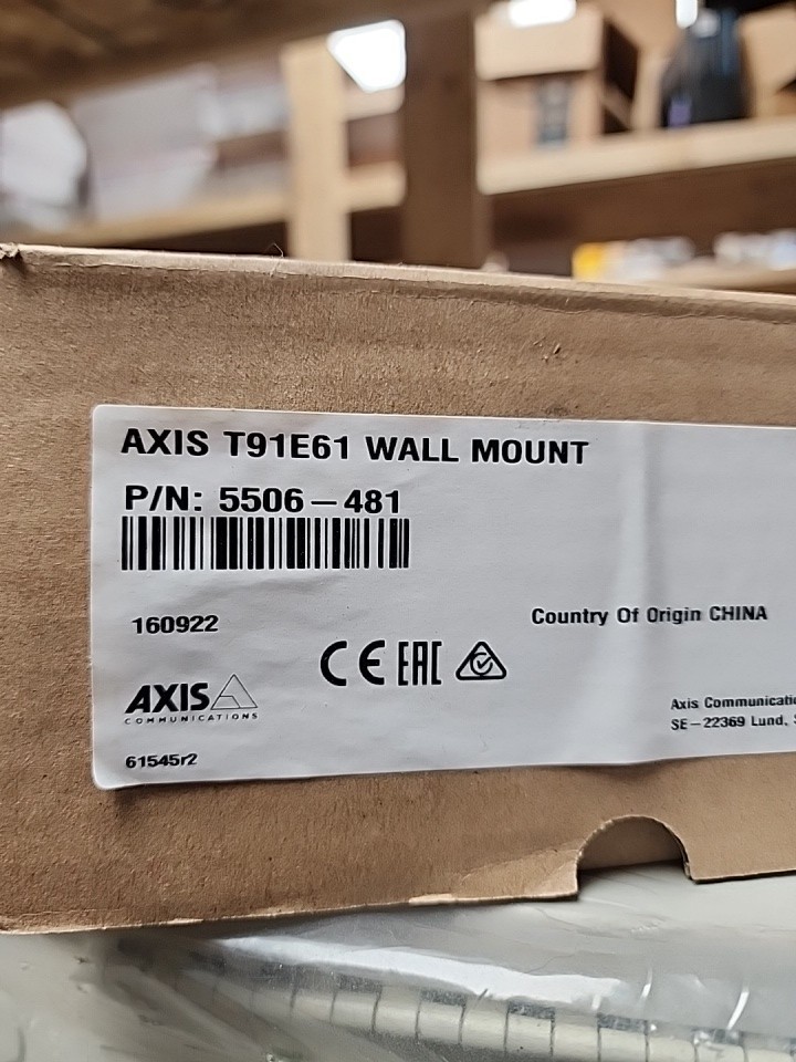 Axis 5506-481 T91E61 Wall Mount