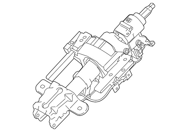 Genuine Ford Steering Column NL3Z-3C529-E