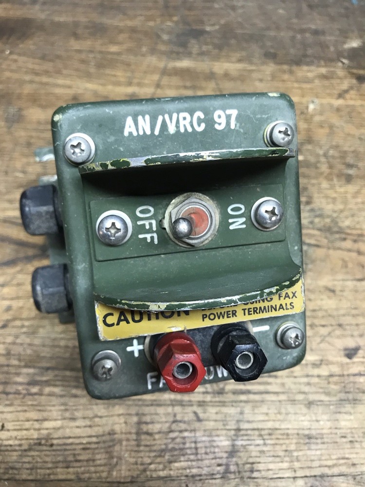AN/VRC 97 Power Switch, 5930-01-261-2896