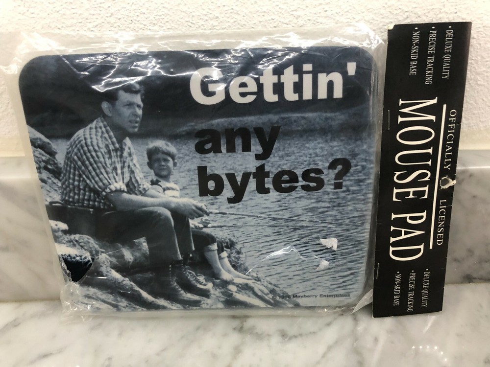 BRAND NEW SEALED GETTIN' ANY BYTES ? MOUSE PAD