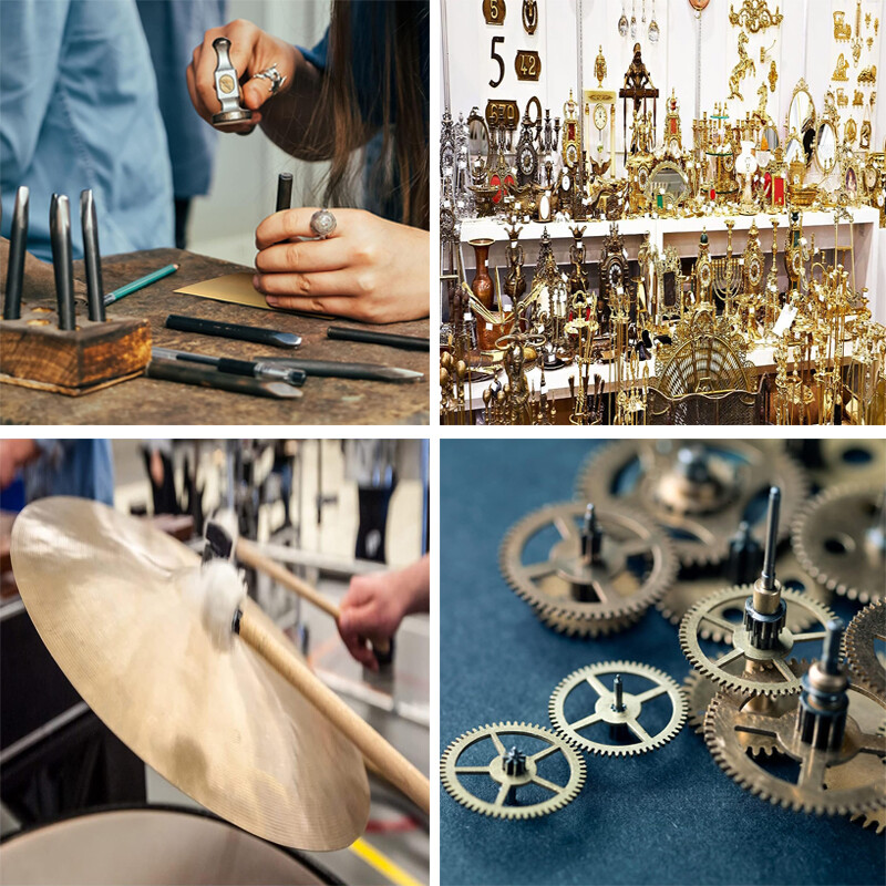 Brass Sheet Metal Panels | Thickness: 0.1-8mm | Multiple Sizes Available