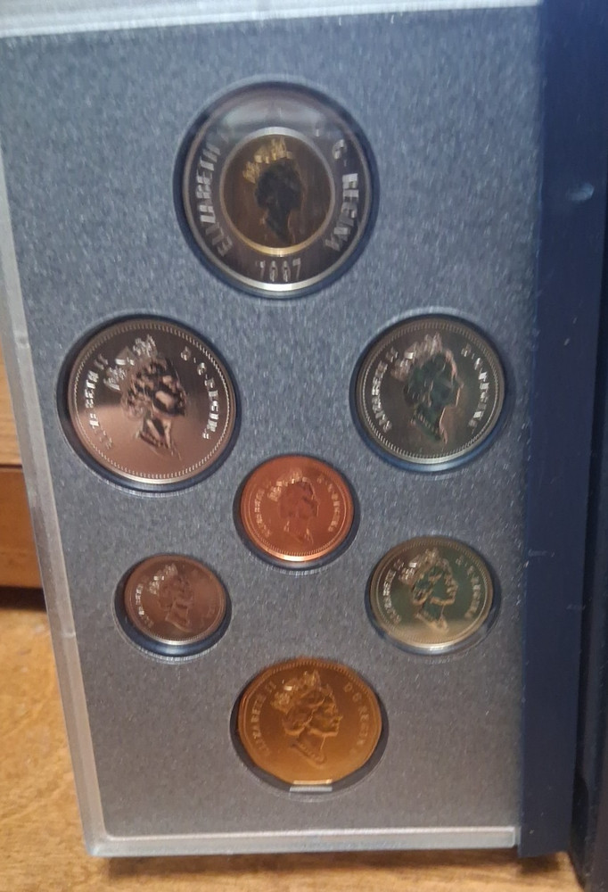1997 - Canada Speciment Set 7-coin set
