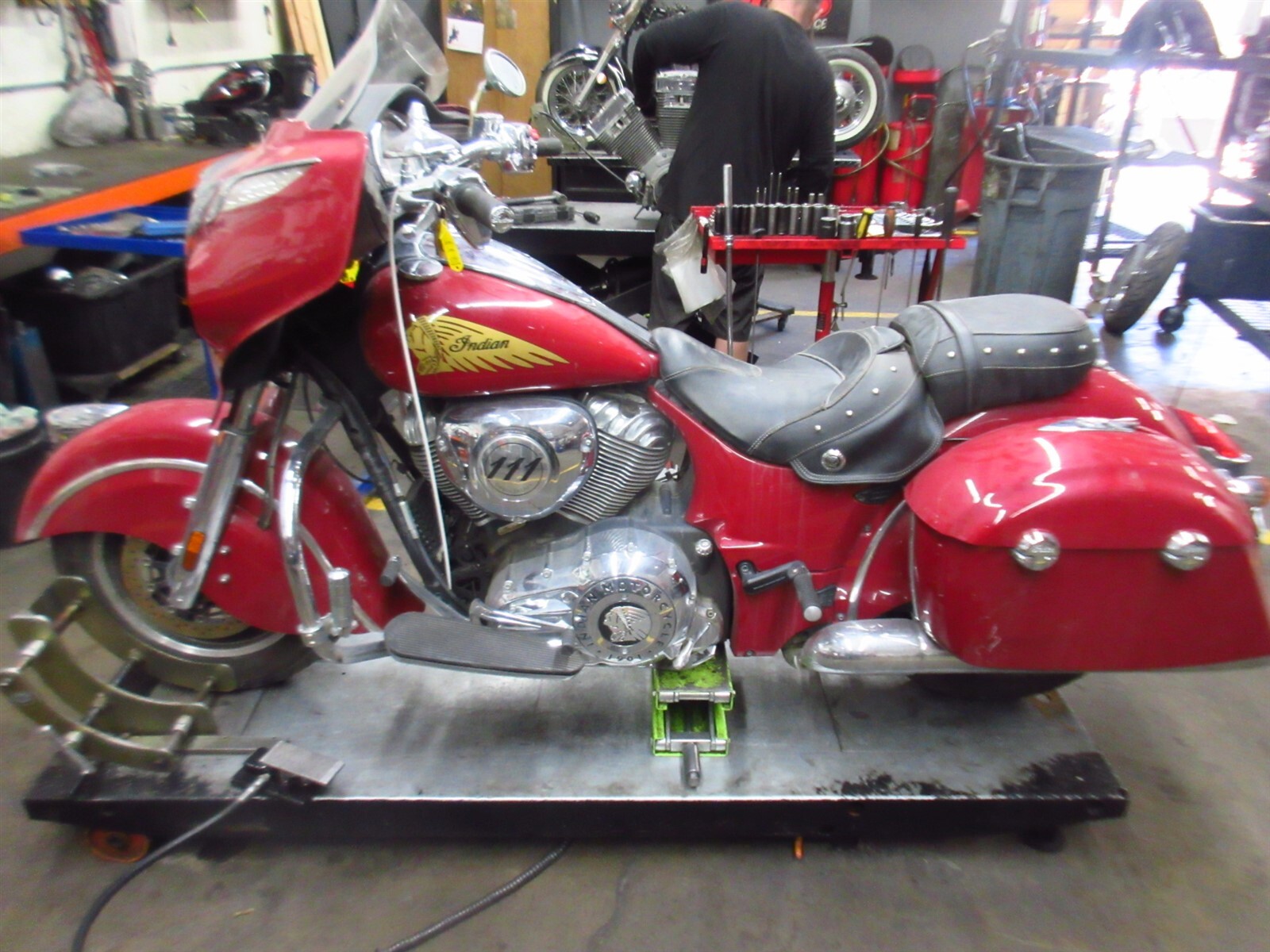 2014 14-18 Indian Chieftain Accessory Running Fog Driving Passing Light Lamp Set