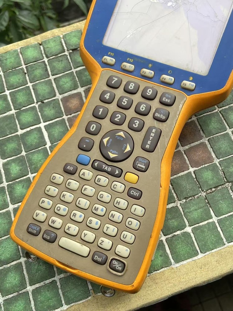 LCD Damage Sensus Meetering Systems AR5001 Field Data Collector