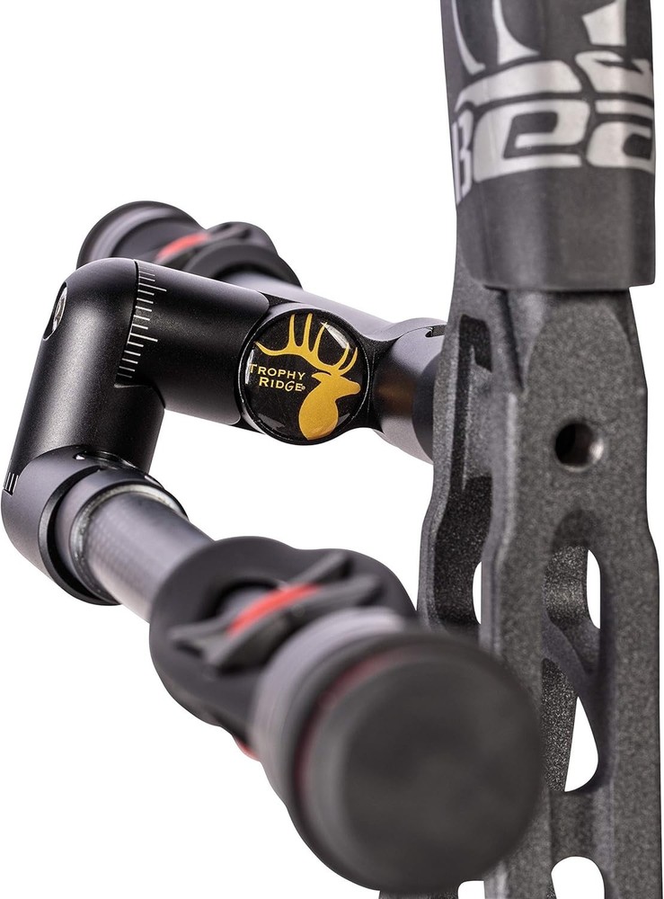 Noise-Reducing Bow Stabilizer with Quick Connect System and Two Weights Included