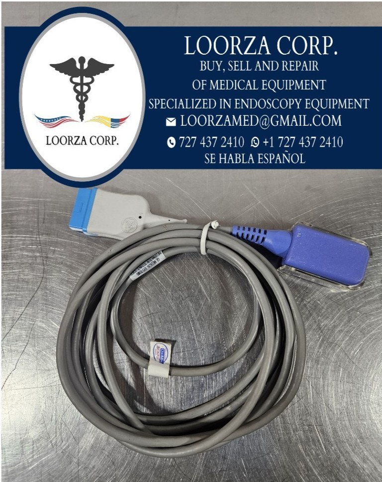 GE Nellcor Oximax Compatible Adapter Cable 2021406-001