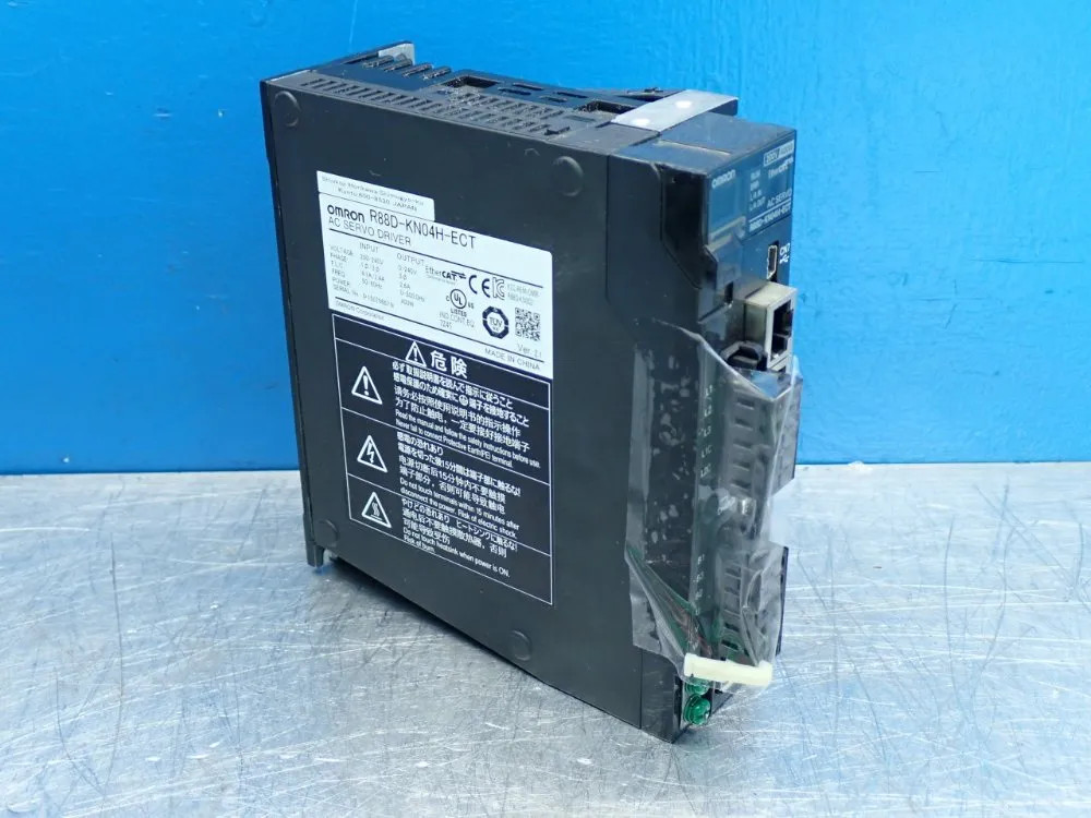 OMRON R88D-KN04H-ECT G5-SERIES MOTION CONTROL FUNCTION SERVO DRIVE 12250980