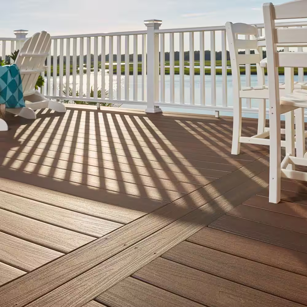 Armorguard Regency 70 In. White Composite Rail Kit