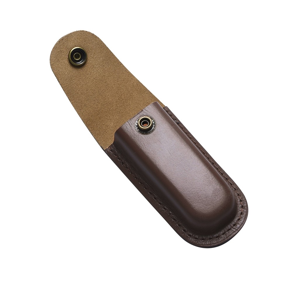 Real Leather Knife Sheath Folding Pocket For 5" Folding Tool 4 3/4"Multl-Tool