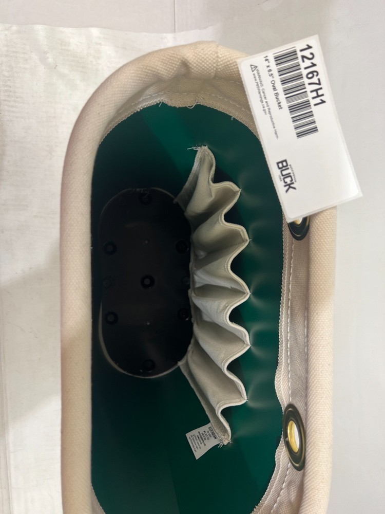 BUCKINGHAM MFG, OVAL BUCKET, 12167H1
