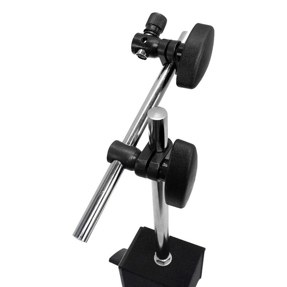 Universal Magnetic Base Holder 132lbs Force & 1" Dial Indicator White Face