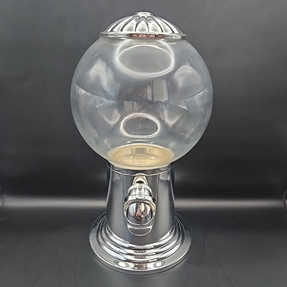 Godinger Silver Co. Gumball Machine Candy Dispenser 9" Tall Felt Bottom