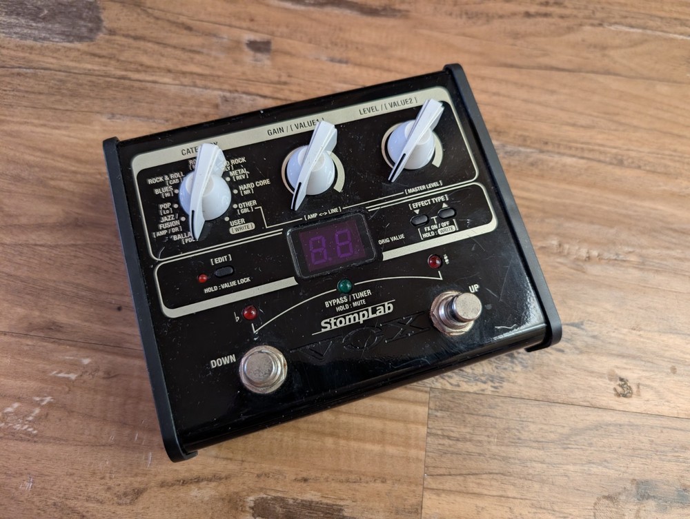 VOX SL1G StompLab Guitar Multi-Effects Pedal NO Issues