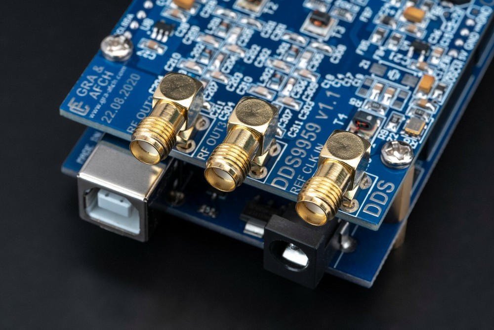 DDS KITAD9959 Shield RF Generator 4 Sync Channels 225MHz @600MHz Core Clock