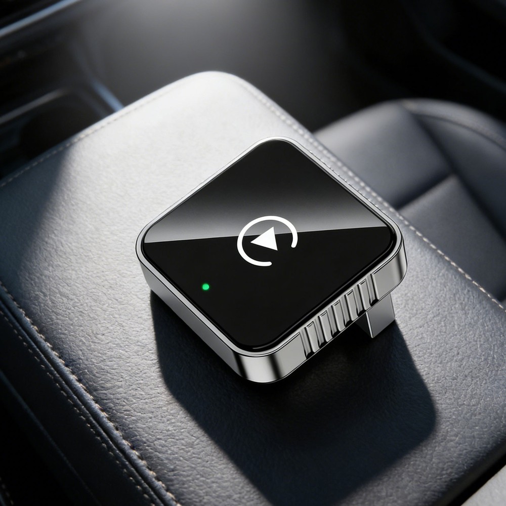 2-in-1 Wireless Carplay Android Auto Adapter Plug&play USB For Iphone Android Ks