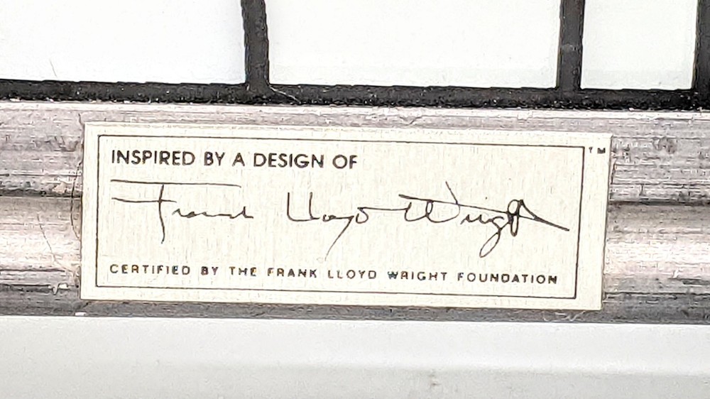 Frank Lloyd Wright Collection Repro Coonley Playhouse Window Panel