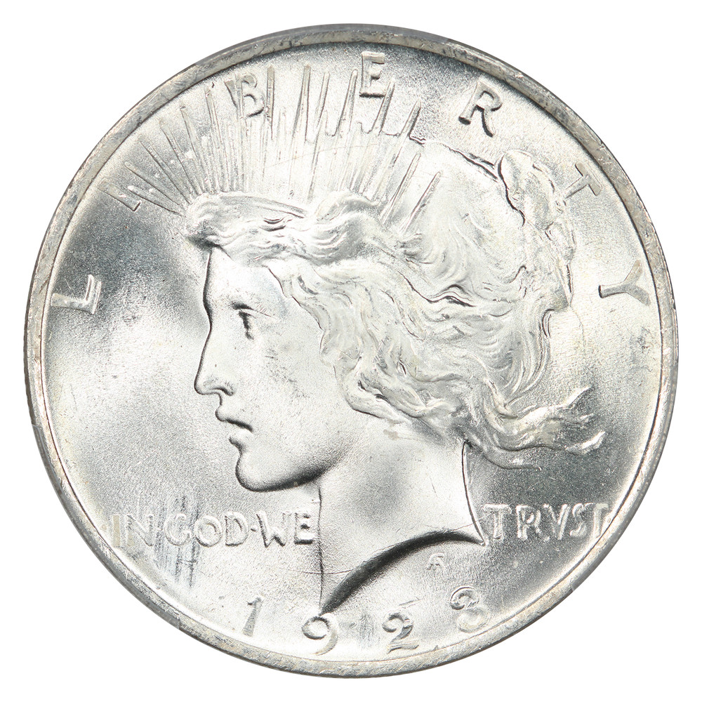 1923 $1 PCGS MS66 - Peace Dollar