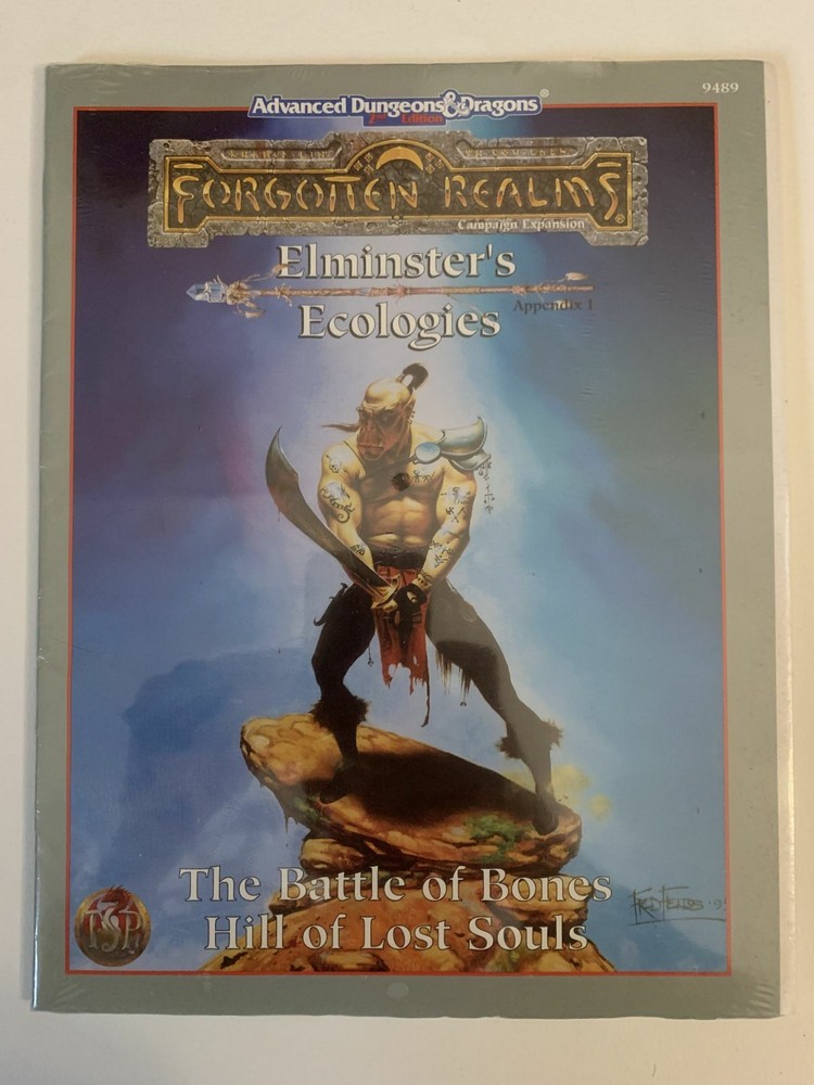 Elminster's Ecologies Appendix 1 - Forgotten Realms - AD&D 9489 - Shrinkwrap