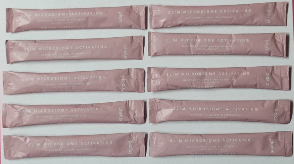 Plexus Slim 10 Individual Packets Microbiome Activating Formula New Sealed