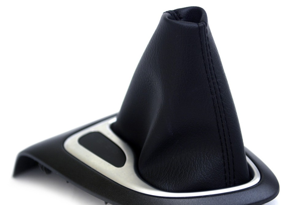 Automatic Shift Boot Replacement Cover PVC Leather for Dodge Dart 13-16 Black