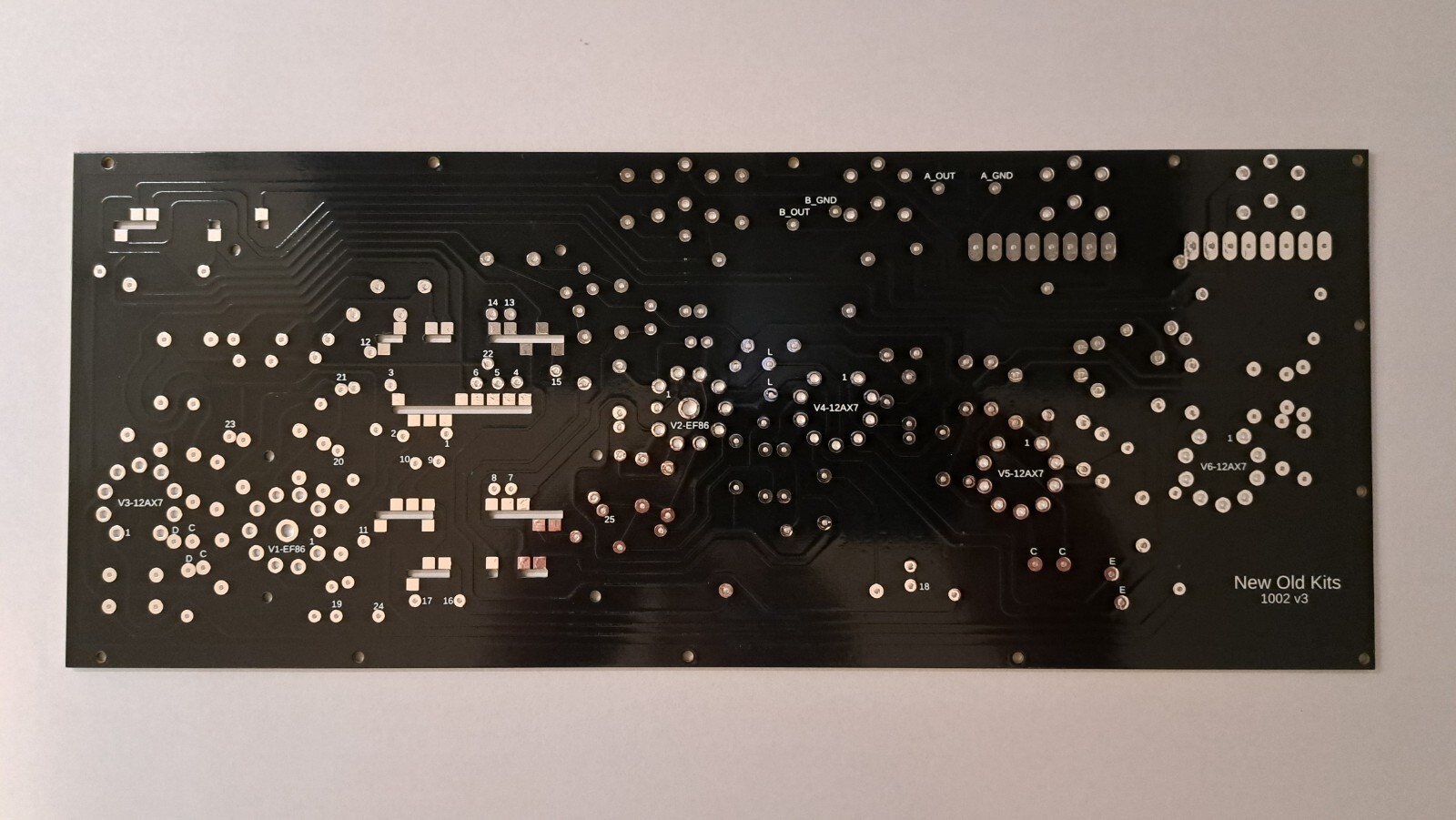 All new Pre-Amplifier circuit board for AA-100 Heathkit Stereo New bare PCB.