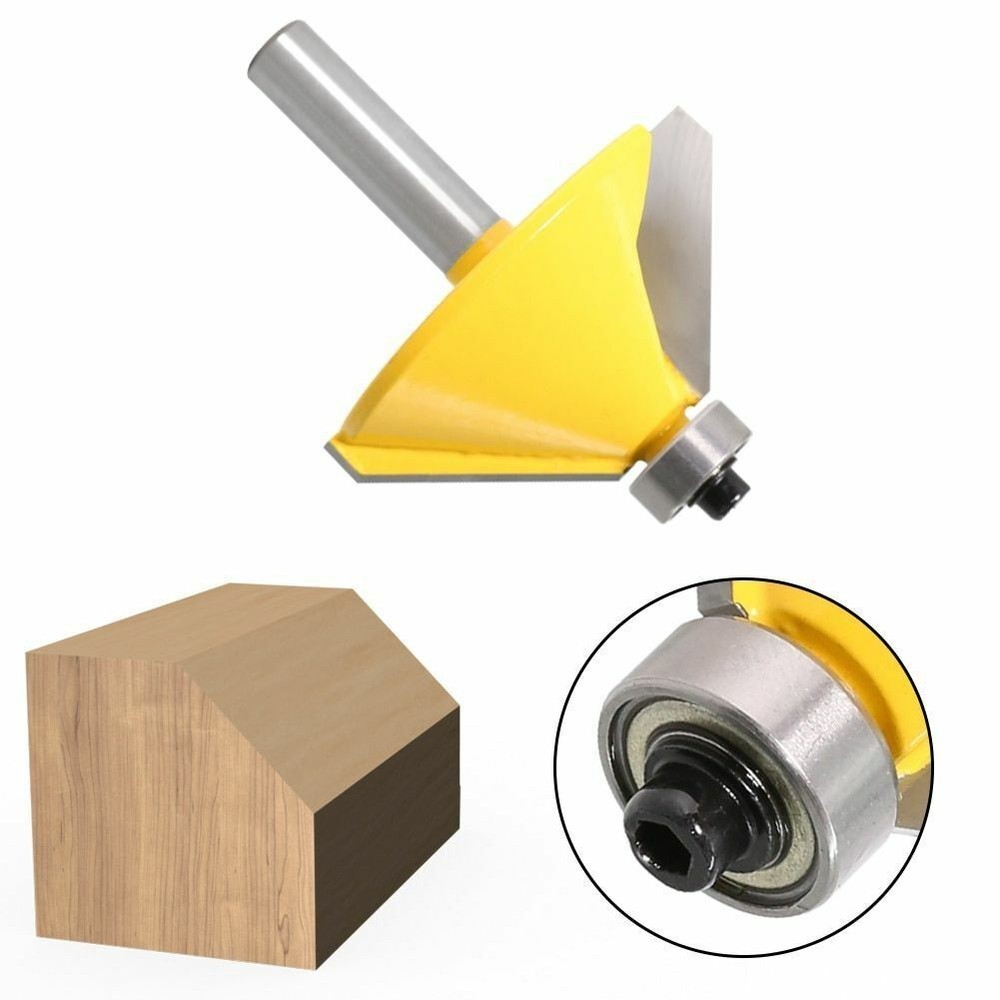 High Quality Cutting Tools Edging Router Bits 45 Degree Chamfer & Bevel