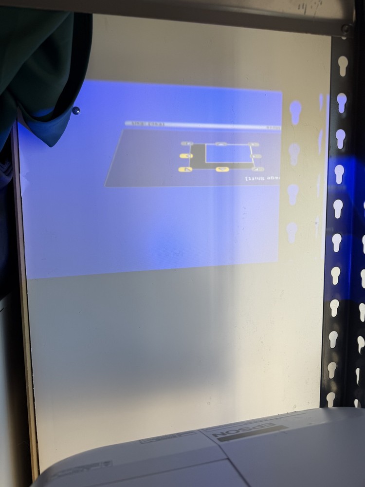 Epson LCD Projector BrightLink 585WI Model H600A