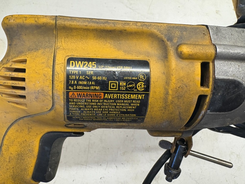 Dewalt DW245 Corded Drill 1/2in