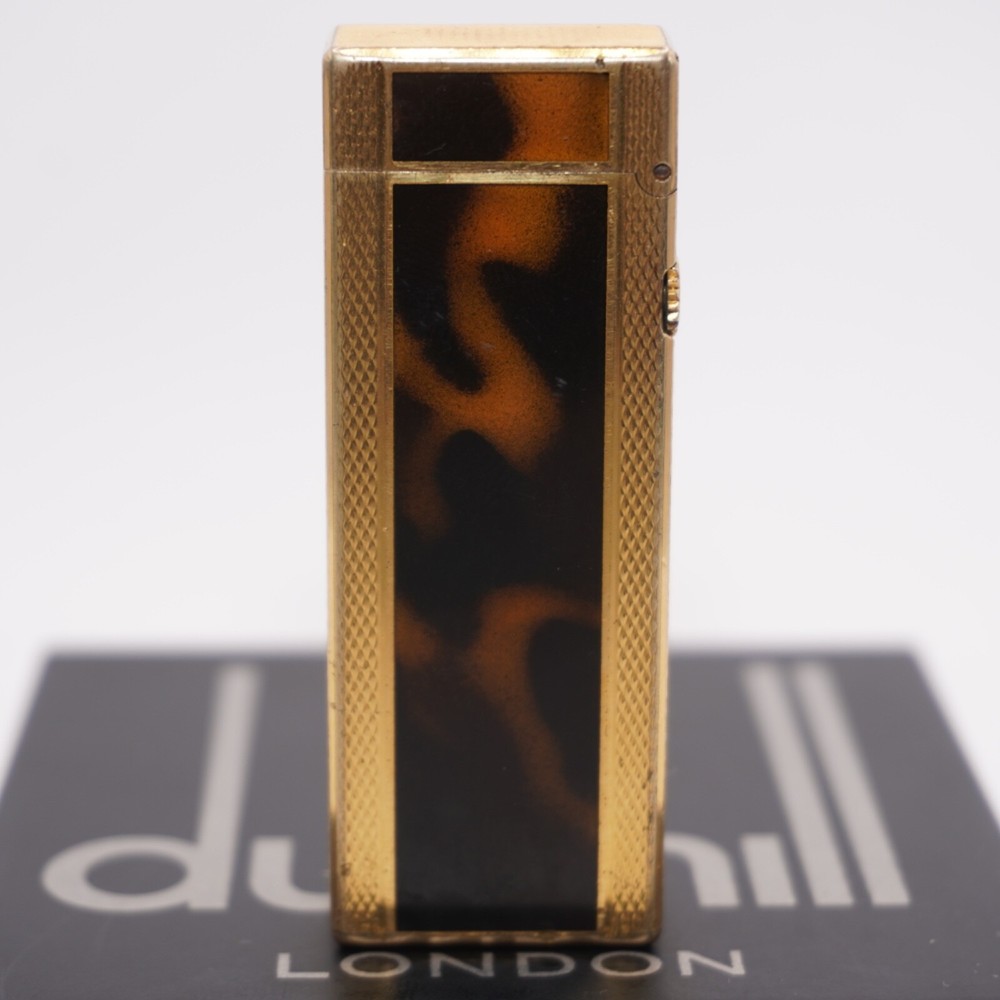 Dunhill Lighter Brown Shell-Ultrasonically cleaned_Working
