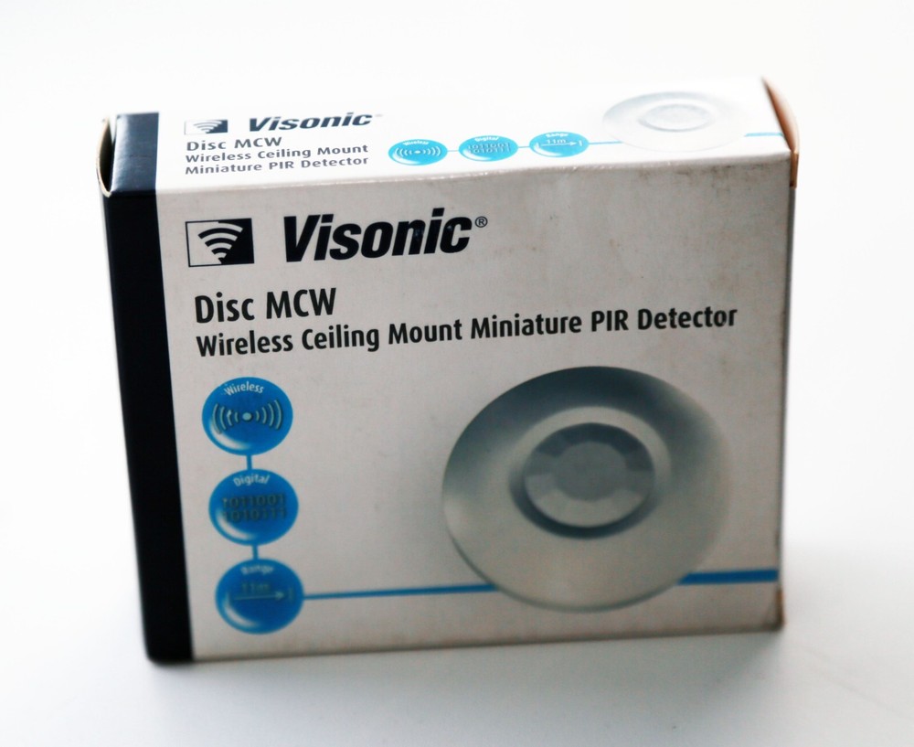 Visonic MCW (868) Powercode Wireless 360 Ceiling Mount Miniature PIR Detector
