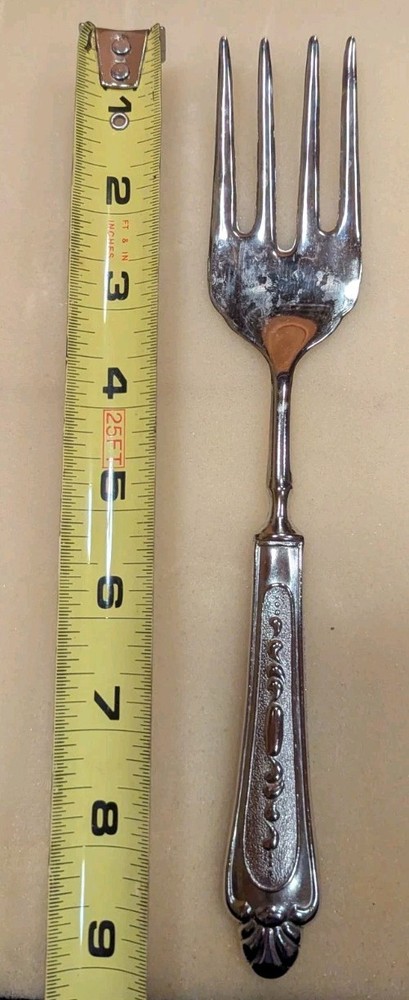 Vintage 1950s-60s 51 piece LBL Flatware Silverware Set Zinc PLATED!!!