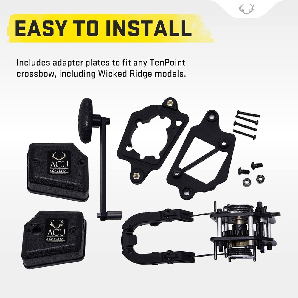 TenPoint ACUdraw Cocking Device - Easy Crossbow for One Size, Black