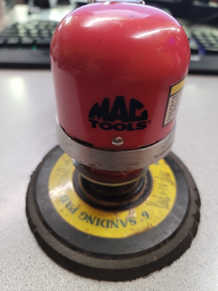 MAC TOOLS # AS406 6” DUAL ACTION RANDOM ORBIT SANDER - TESTED/WORKING