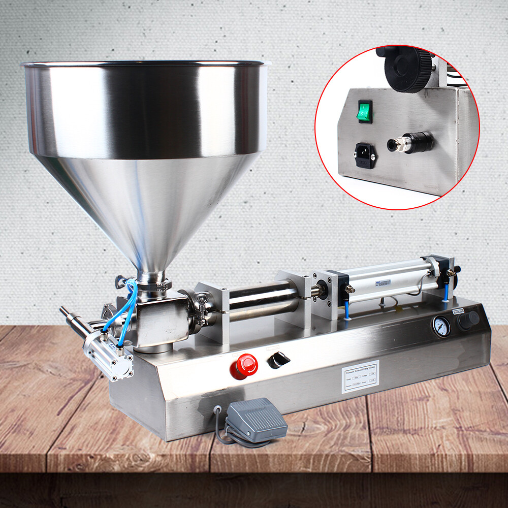 Semi-Automatic 100-1000ml Liquid Filling Machine with Anti-Drip Nozzle